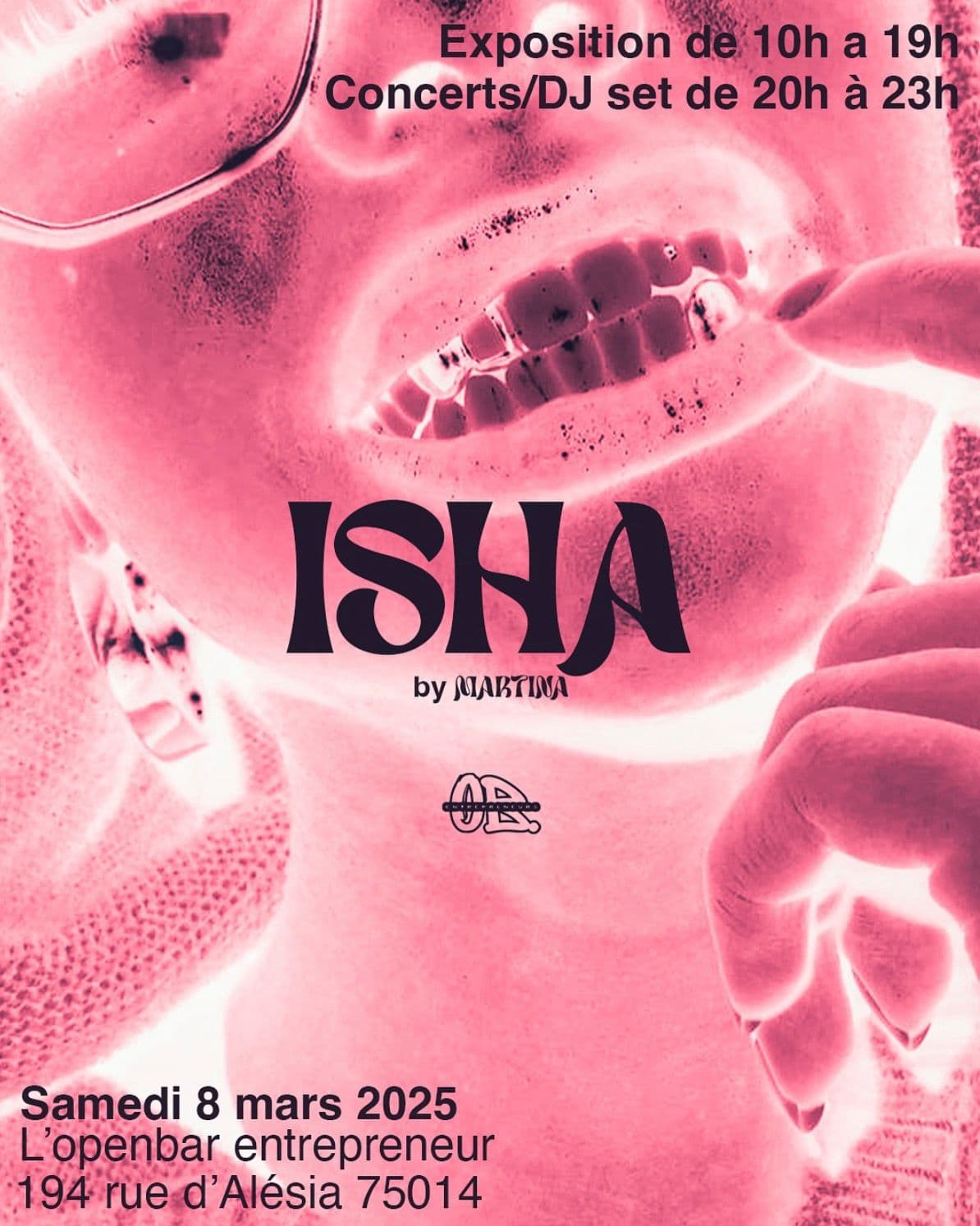 Flyer ISHA by Martina