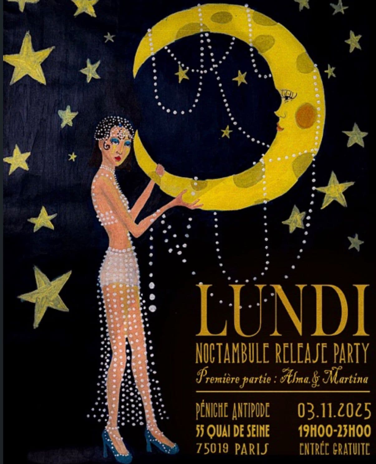 Flyer Noctambule Release Party